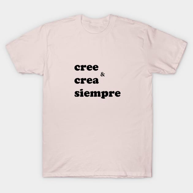 cree y crea